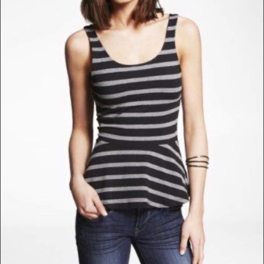 EXPRESS STRIPE TOP - Picture 2 of 10